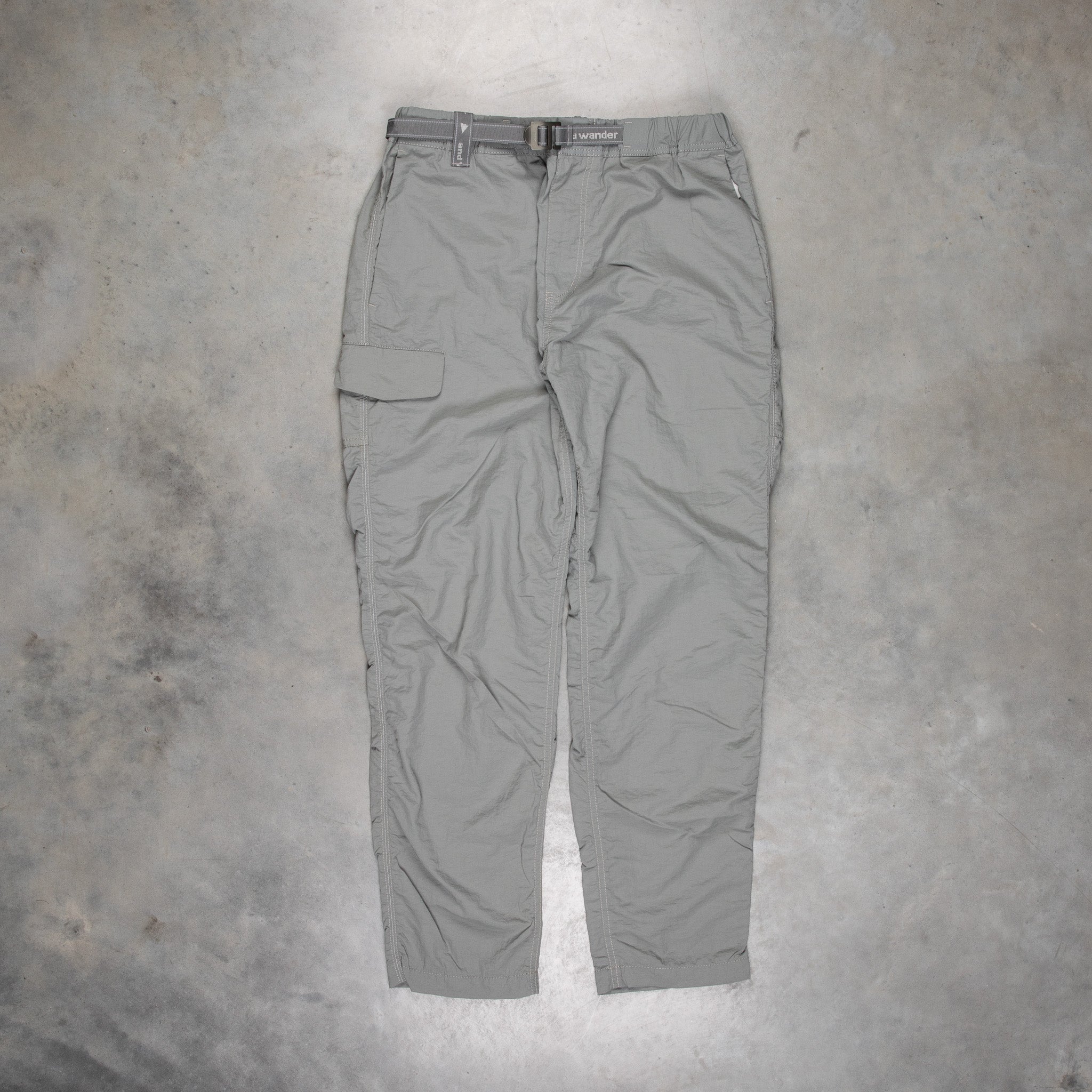 And Wander Ny Taffeta Hiker Pants Gray