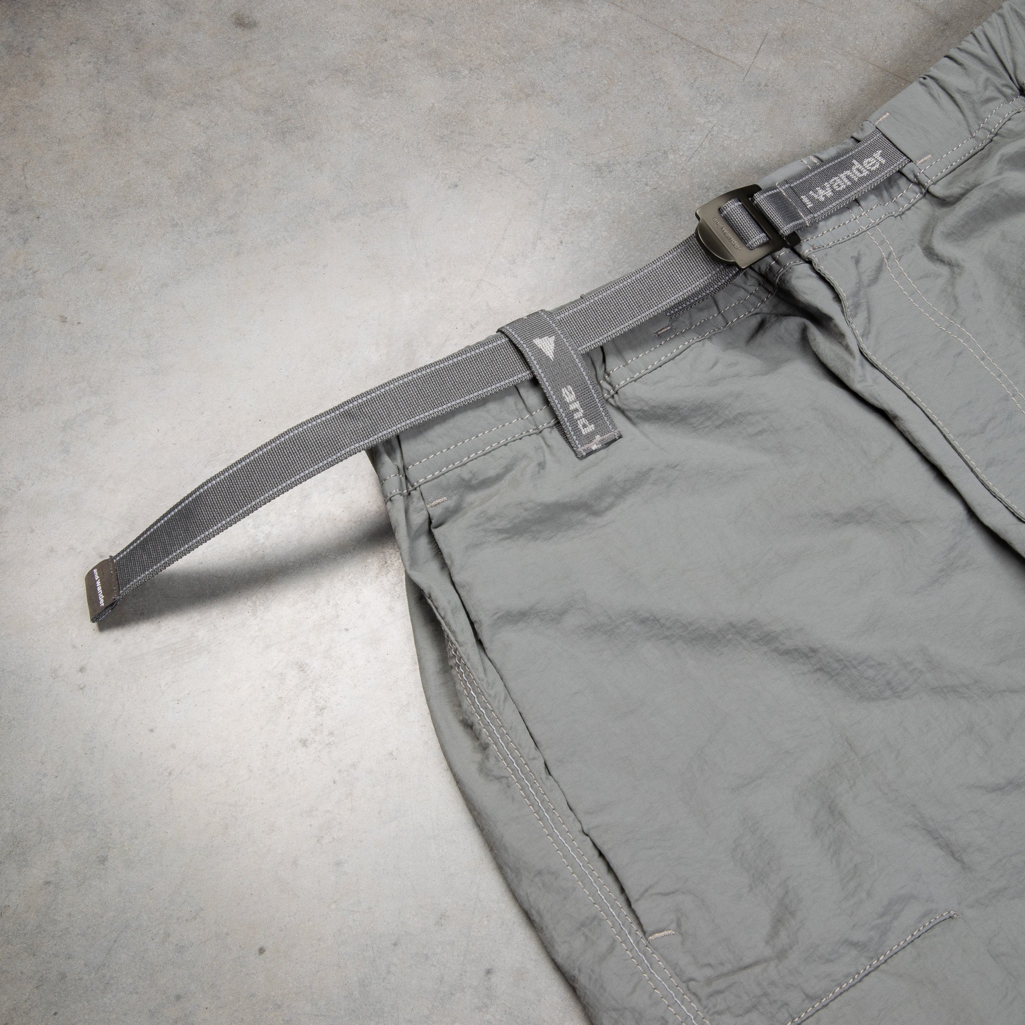 And Wander Ny Taffeta Hiker Pants Gray