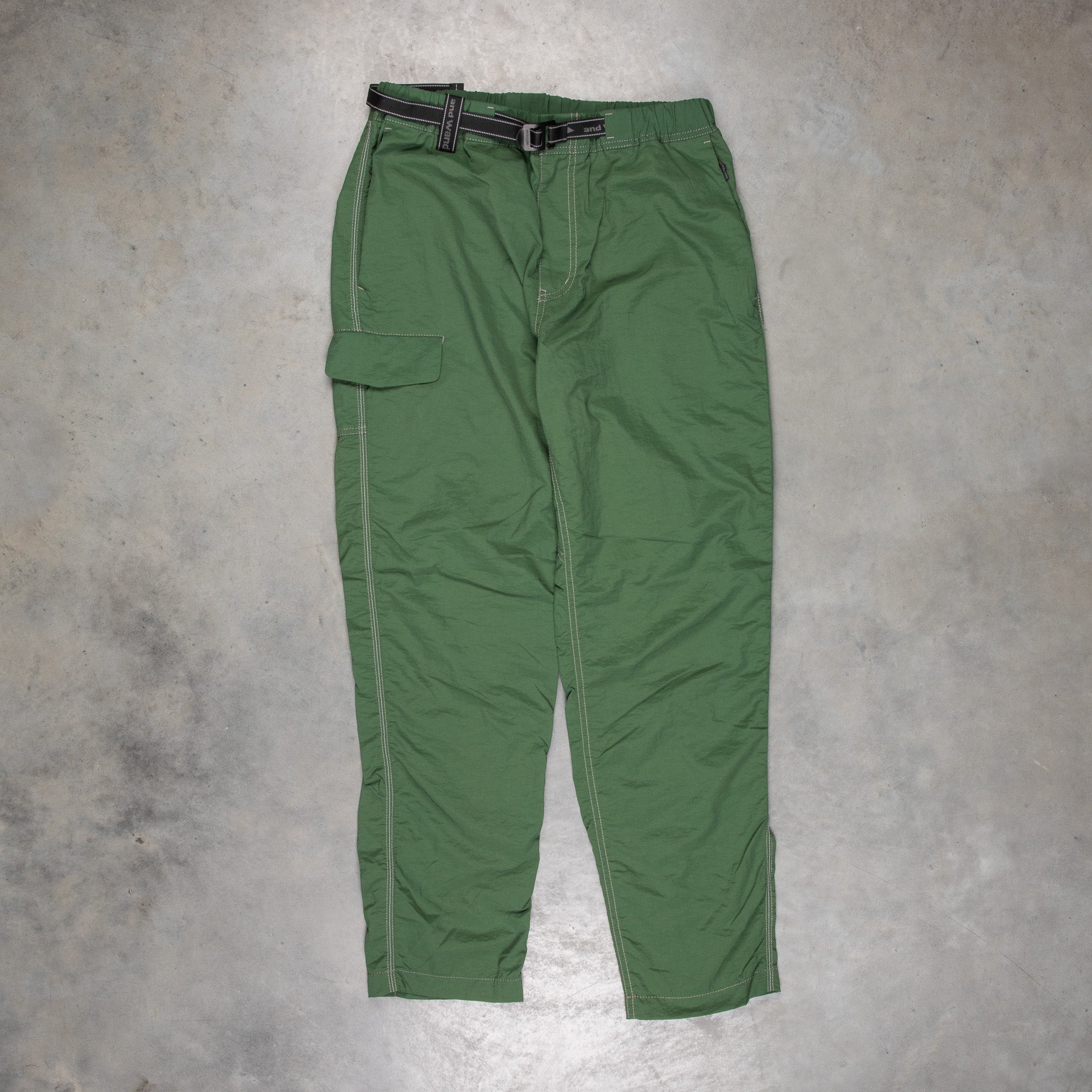 And Wander Ny Taffeta Hiker Pants D. Green