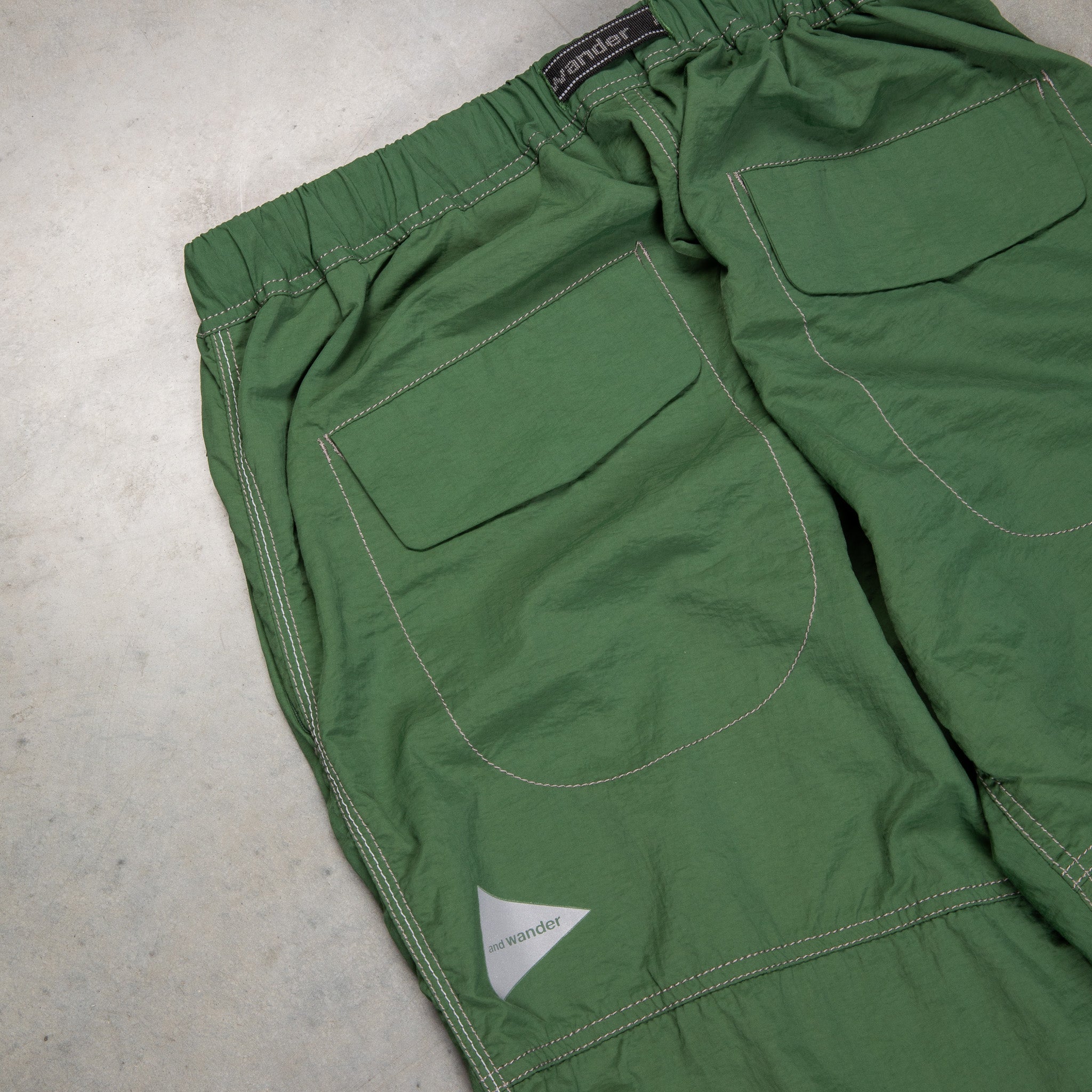 And Wander Ny Taffeta Hiker Pants D. Green