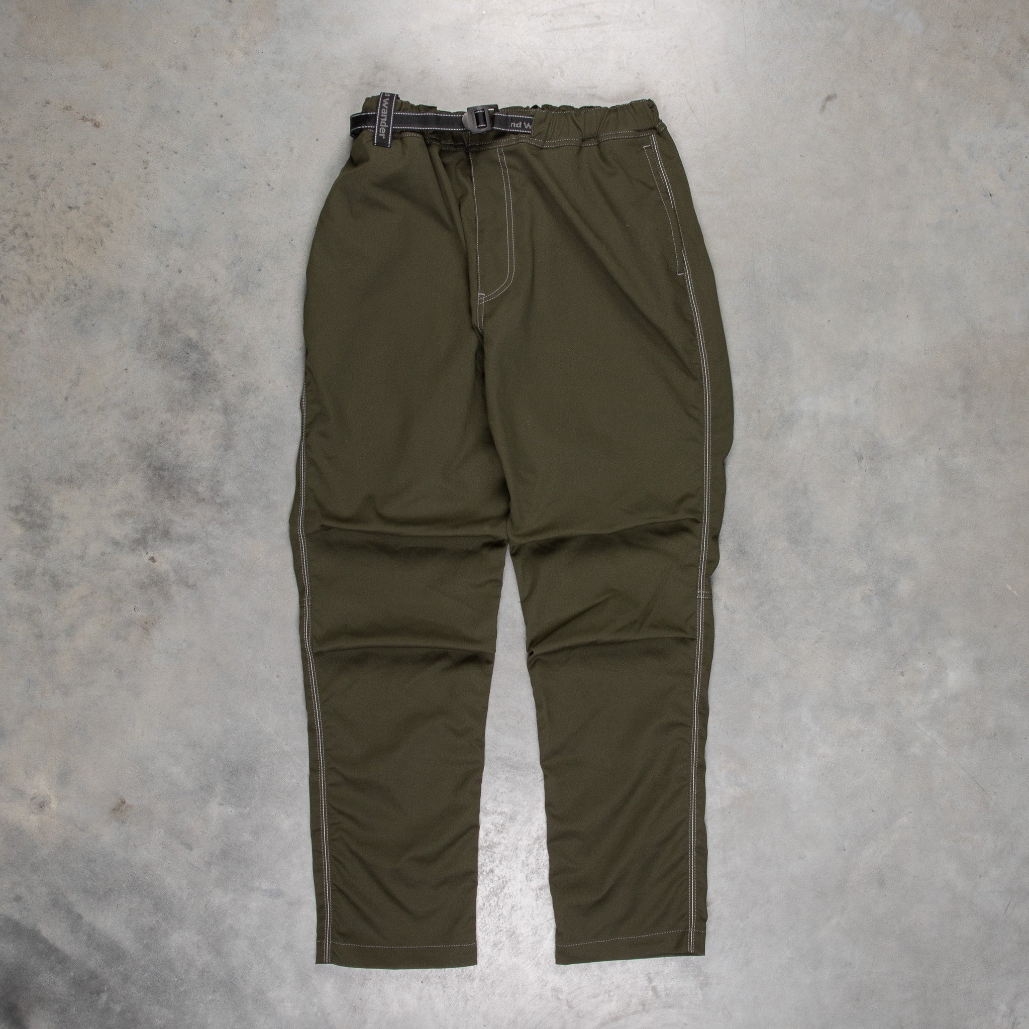 And Wander PE Climbing Pants Green