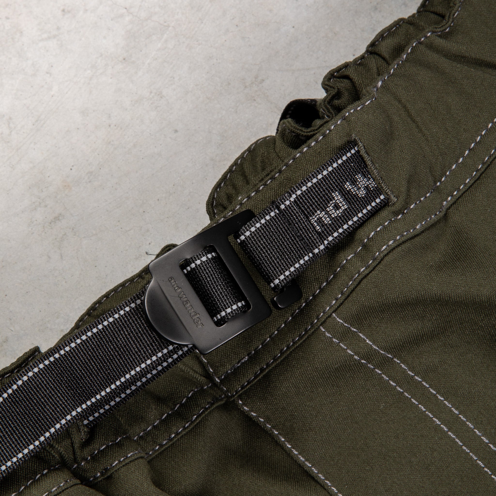 And Wander PE Climbing Pants Green