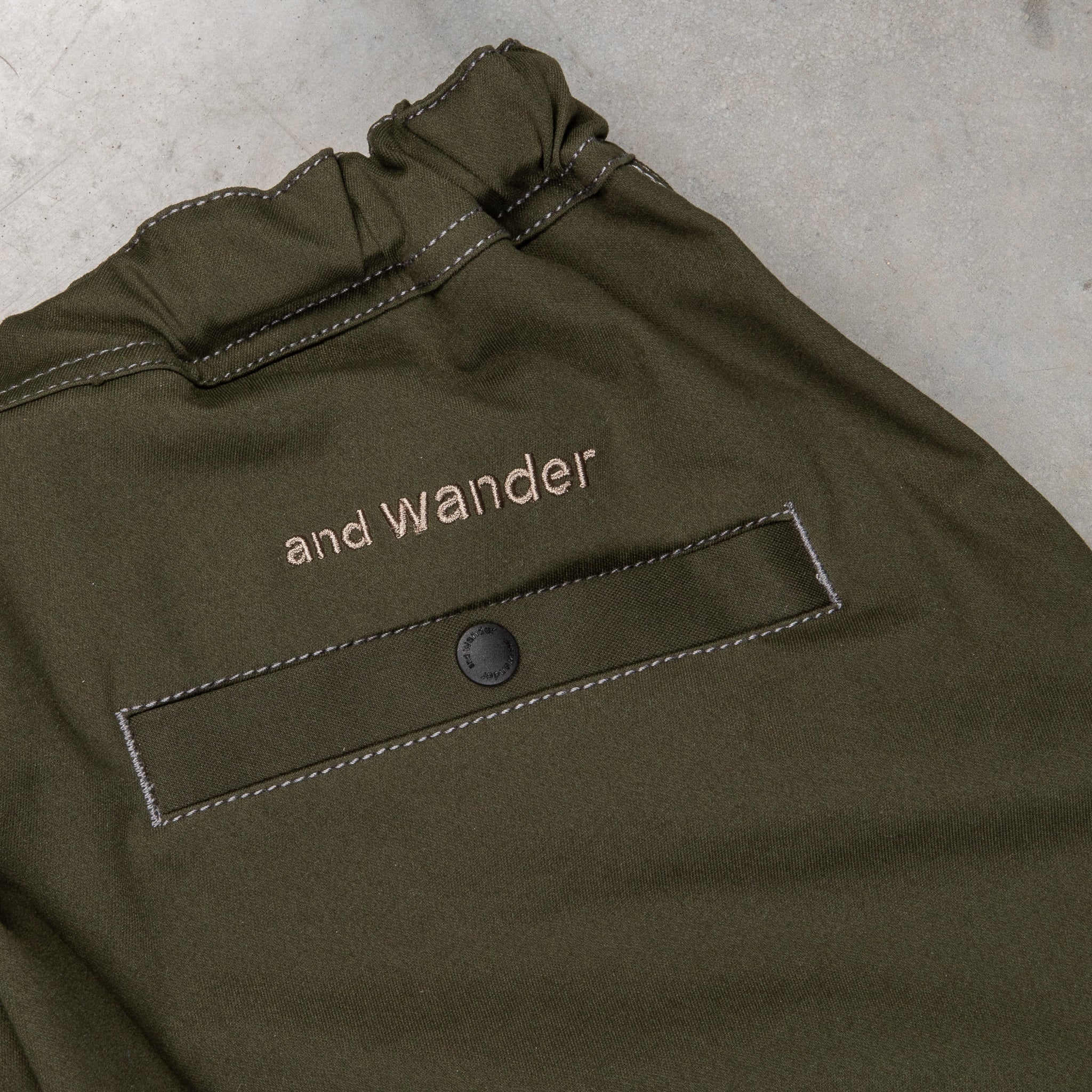And Wander PE Climbing Pants Green