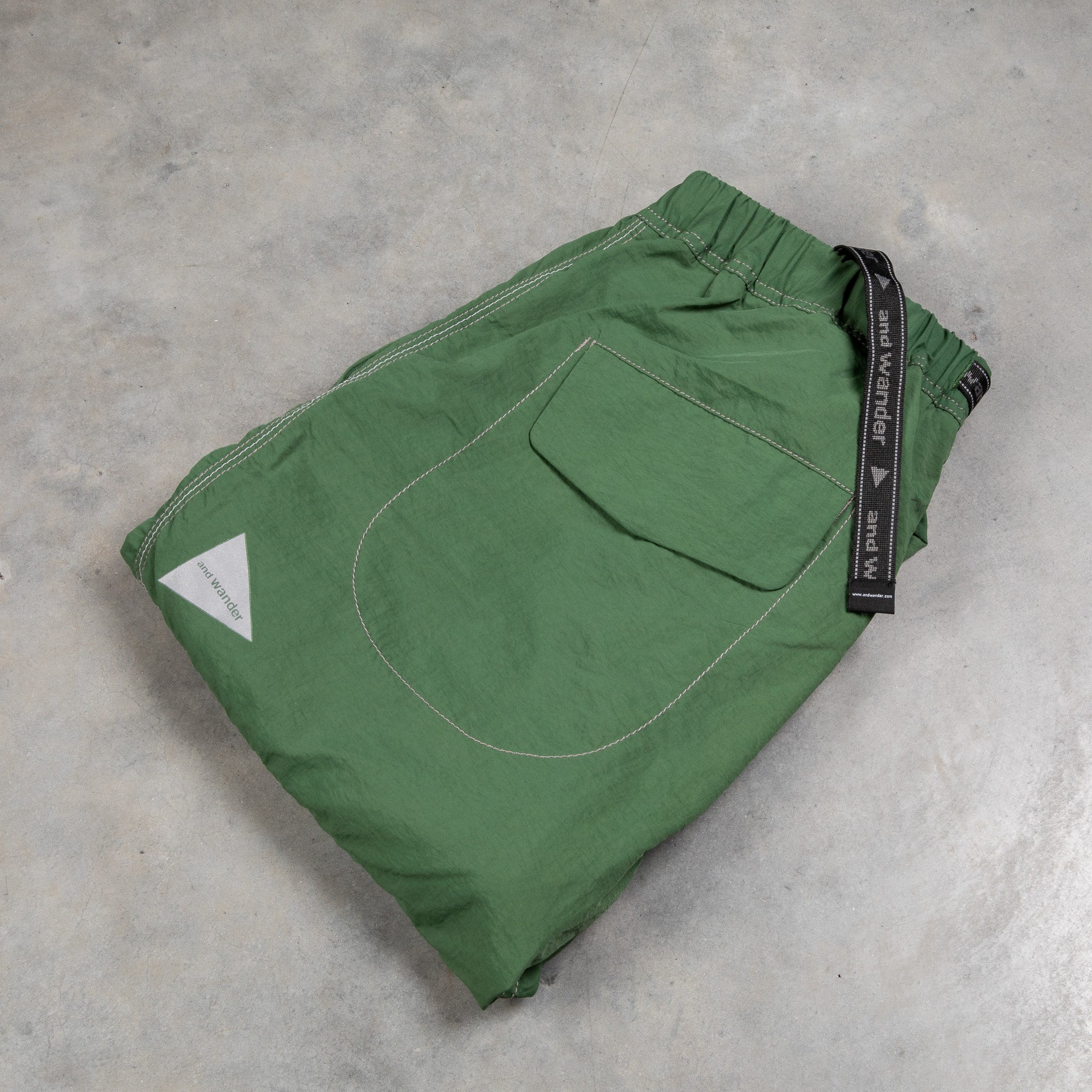 And Wander Ny Taffeta Hiker Pants D. Green