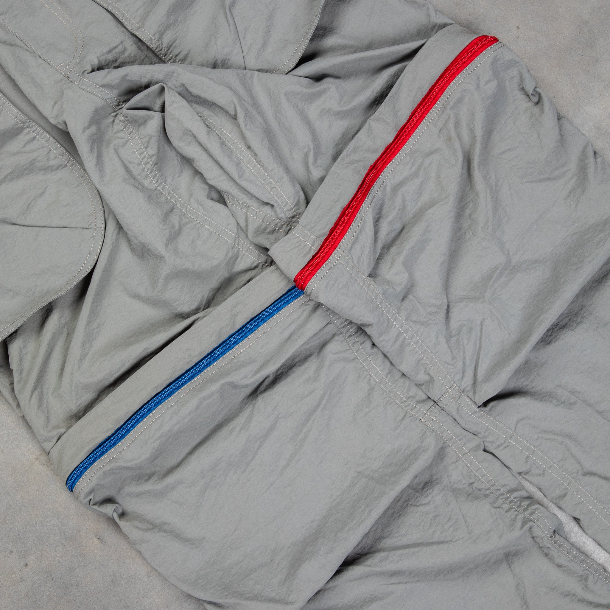 And Wander NY Taffeta 2-Way Pants Gray