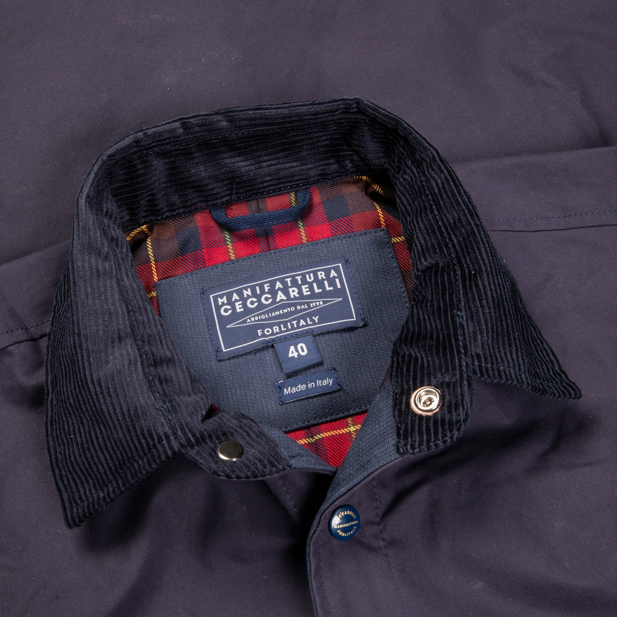 Manifattura Ceccarelli Heavy Shirt Navy – Frans Boone Store