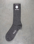 Pantherella Packington Merino wool socks Dark Grey Mix