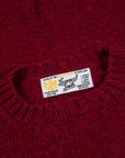 Laurence J. Smith Super soft Seamless Crew Neck Pullover Bord Mix