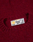 Laurence J. Smith  Super soft Seamless Crew Neck Pullover Bord Mix