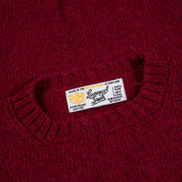 Laurence J. Smith Super soft Seamless Crew Neck Pullover Bord Mix