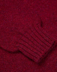 Laurence J. Smith Super soft Seamless Crew Neck Pullover Bord Mix