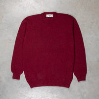 Laurence J. Smith Super soft Seamless Crew Neck Pullover Bord Mix
