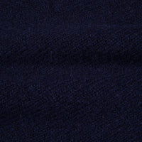 Laurence J. Smith Super Soft Seamless Roll Neck Pullover New Navy