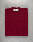 Laurence J. Smith Super soft Seamless Crew Neck Pullover Bord Mix