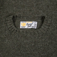 Laurence J. Smith Super soft Seamless Crew Neck Pullover Spruce