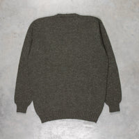 Laurence J. Smith Super soft Seamless Crew Neck Pullover Spruce