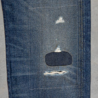 RRL Straight Fit Denim Hawley Wash