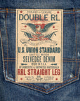 RRL Straight Fit Denim Hawley Wash