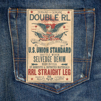 RRL Straight Fit Denim Hawley Wash
