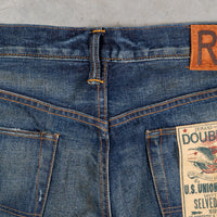 RRL Straight Fit Denim Hawley Wash