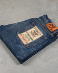 RRL Straight Fit Denim Hawley Wash