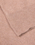 William Lockie Oxton Cashmere V-Neck Dormouse
