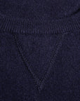 William Lockie x Frans Boone Super Geelong Gordon Crew Neck Slipover Dark Navy