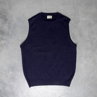 William Lockie x Frans Boone Super Geelong Gordon Crew Neck Slipover Dark Navy