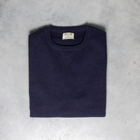 William Lockie x Frans Boone Super Geelong Gordon Crew Neck Slipover Dark Navy