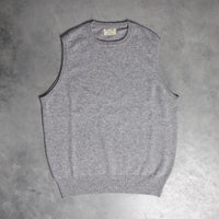 William Lockie x Frans Boone Super Geelong Gordon Crew Neck Slipover Flannel Grey