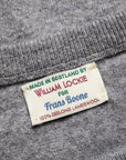 William Lockie x Frans Boone Super Geelong Gordon Crew Neck Slipover Flannel Grey