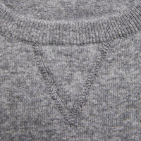 William Lockie x Frans Boone Super Geelong Gordon Crew Neck Slipover Flannel Grey