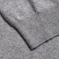 William Lockie x Frans Boone Super Geelong Gordon Crew Neck Slipover Flannel Grey
