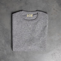 William Lockie x Frans Boone Super Geelong Gordon Crew Neck Slipover Flannel Grey