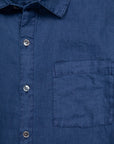 James Perse Classic Linen shirt Imperial