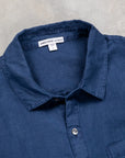 James Perse Classic Linen shirt Imperial