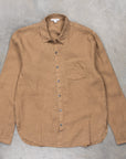 James Perse Classic Linen shirt Cashew