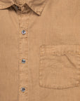James Perse Classic Linen shirt Cashew
