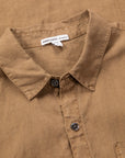 James Perse Classic Linen shirt Cashew