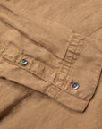 James Perse Classic Linen shirt Cashew