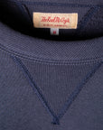The Real McCoy's Joe McCoy 10oz loopwheel sweatshirt Navy