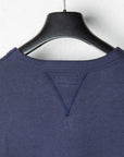 The Real McCoy's Joe McCoy 10oz loopwheel sweatshirt Navy