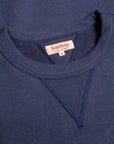 The Real McCoy's Joe McCoy 10oz loopwheel sweatshirt Navy