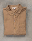 James Perse Classic Linen shirt Cashew