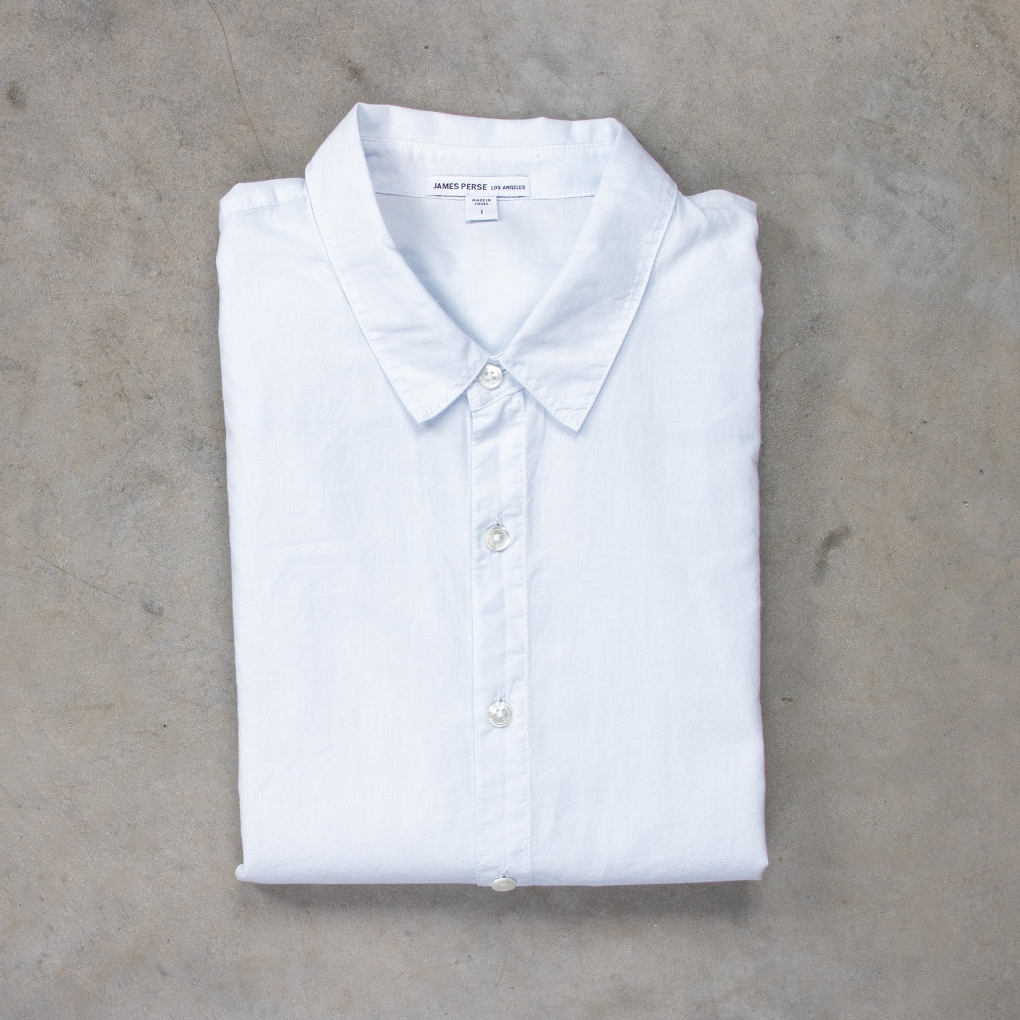 James Perse Standard Shirt Ice Blue – Frans Boone Store