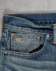 RRL High Slim Jeans Yosemite Wash