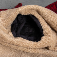 RRL Vermont Fleece Lined Shirt RL-663 Check Red Black