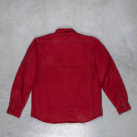 RRL Vermont Fleece Lined Shirt RL-663 Check Red Black
