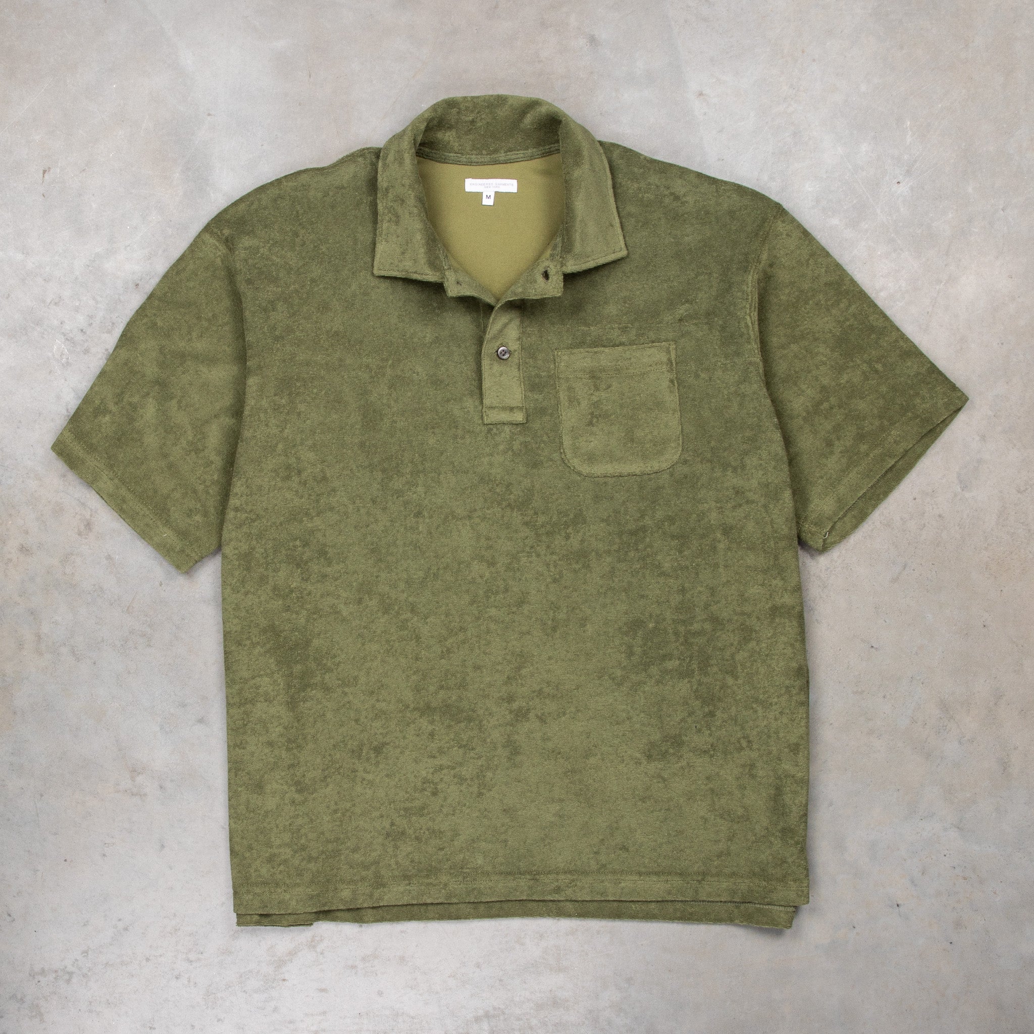 トップス Abu Garcia/CORDUROY POLO SHIRT OLIVE Buy Olive Green Regular Fit Short Sleeve Pique Polo Shirt from