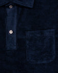 Engineered Garments Polo CP Velour Navy